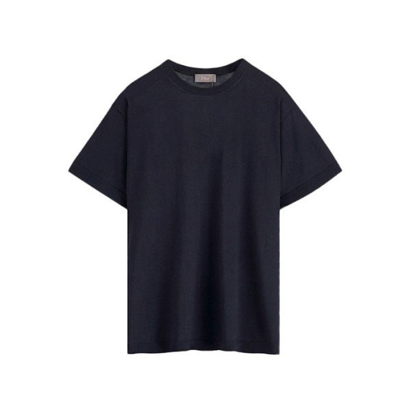 디올 남성 라운드 반팔티 - Dior Mens Round Tshirt - dic16222x