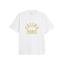 셀린느 남성 반팔 티셔츠 - Celine Mens Round Tshirt - cec16226x