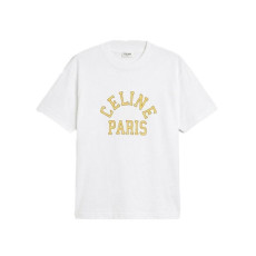 셀린느 남성 반팔 티셔츠 - Celine Mens Round Tshirt - cec16226x