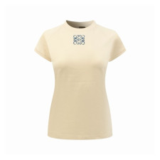 로에베 여성 라운드 반팔티 - Loewe Womens Round Tshirt - loc15271x