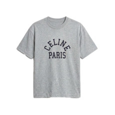 셀린느 남성 반팔 티셔츠 - Celine Mens Round Tshirt - cec16227x