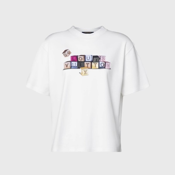 루이비통 여성 반팔 셔츠 - Louis vuitton Womens Round Tshirt - lvc15675x
