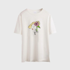 디올 여성 라운드 티셔츠 - Dior Womens Round Tshirt - dic15678x