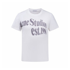 아크네 여성 크루넥 반팔티 - Acne Womens Round Tshirt - anc15730x