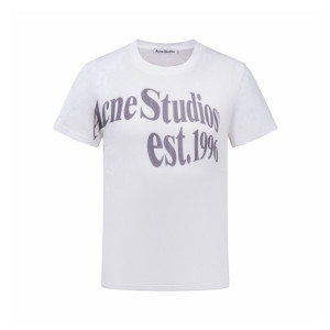 아크네 여성 크루넥 반팔티 - Acne Womens Round Tshirt - anc15730x
