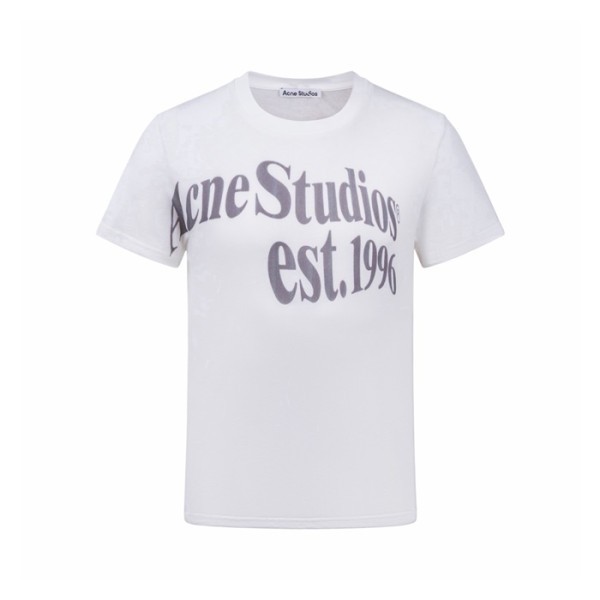 아크네 여성 크루넥 반팔티 - Acne Womens Round Tshirt - anc15730x