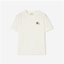 버버리 여성 반팔 티셔츠 - Burberry Womens Round Tshirt - buc15738x