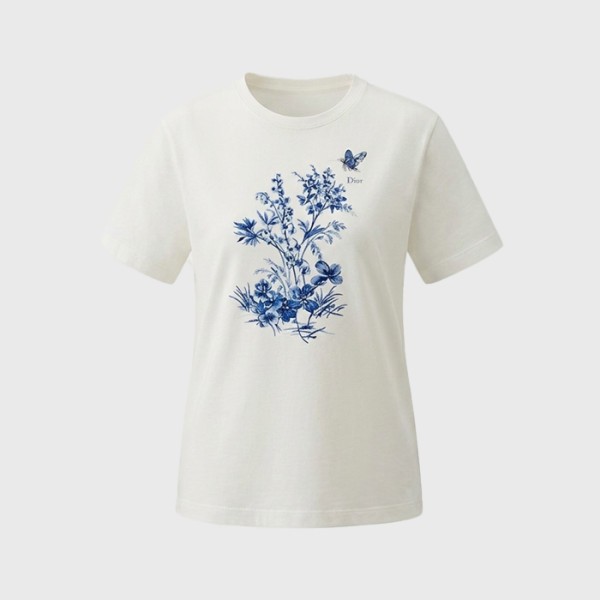 디올 여성 디오리비에라 티셔츠 - Dior Womens Dioriviera Tshirt - dic15745x