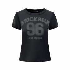 아크네 여성 크루넥 반팔티 - Acne Womens Round Tshirt - anc15783x
