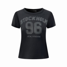 아크네 여성 크루넥 반팔티 - Acne Womens Round Tshirt - anc15783x