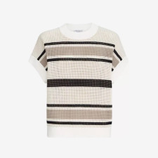브루넬로쿠치넬리 여성 라운드 티셔츠 - Brunello Cucinelli Womens Round Tshirt - brc15788x