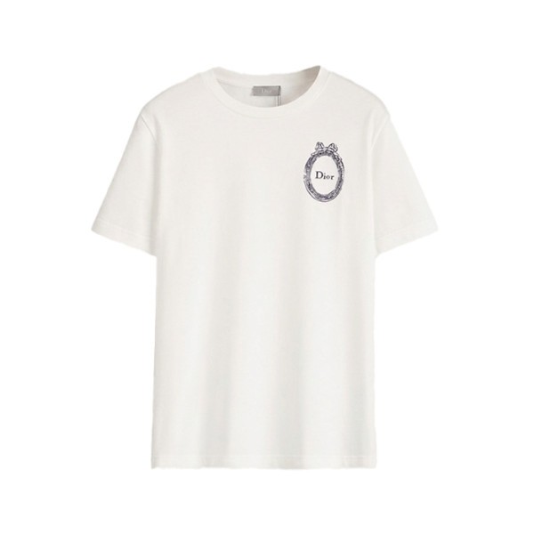 디올 여성 라운드 티셔츠 - Dior Womens Round Tshirt - dic15956x