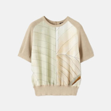 로로피아나 여성 라운드 반팔티 - Loro Piana Womens Round Tshirt - lpc15981x