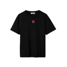 미우미우 여성 라운드 티셔츠 - Miumiu Womens Round Tshirt - mic16169x