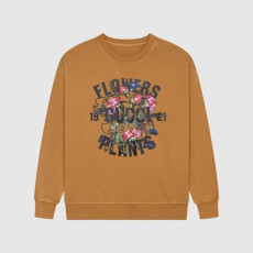 구찌 남/녀 캐쥬얼 카멜 맨투맨 - Unisex Camel Tshirts - Guc05143x