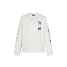 크롬하츠 남성 라운드 긴팔티 - Chrome Hearts Mens Round Tshirt - chc8658x