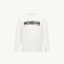 몽클레어 남성 크루넥 긴팔티 - Moncler Mens Round Tshirt - moc8722x