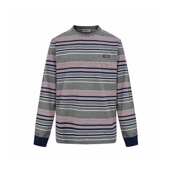 미우미우 남성 라운드 긴팔티 - Miumiu Mens Round Tshirt - mic9709x