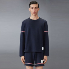 톰브라운 남성 라운드 긴팔티 - Thom Browne Mens Round Tshirts - thc9761x