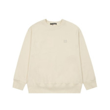 아크네 남/녀 아이보리 크루넥 맨투맨 - Acne Unisex Ivory Tshirts - ane0154x