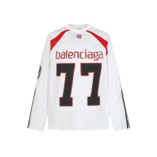 발렌시아가 남성 라운드 긴팔티 - Balenciaga Mens Round Tshirt - bac12168x