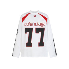 발렌시아가 남성 라운드 긴팔티 - Balenciaga Mens Round Tshirt - bac12168x