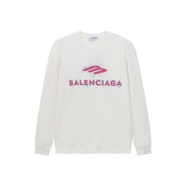 발렌시아가 남성 라운드 긴팔티 - Balenciaga Mens Round Tshirt - bac12173x