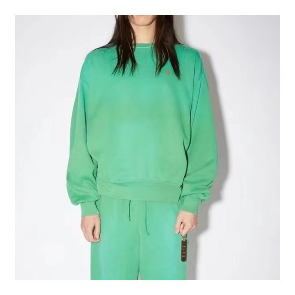 아크네 남/녀 그린 크루넥 맨투맨 - Acne Unisex Green Tshirts - ane0159x