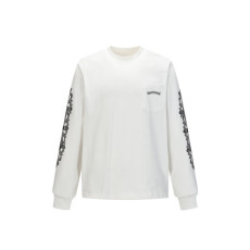 크롬하츠 남성 라운드 긴팔티 - Chrome Hearts Mens Round Tshirt - chc12196x