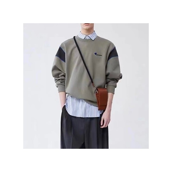 아더에러 남/녀 그레이 맨투맨 - ADER Unisex Gray Tshirts - ade0122x