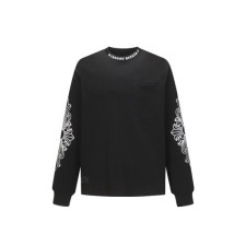 크롬하츠 남성 라운드 긴팔티 - Chrome Hearts Mens Round Tshirt - chc12210x
