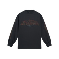 발렌시아가 남/녀 블랙 맨투맨 - Balenciaga Unisex Black Tshirts - ba558x