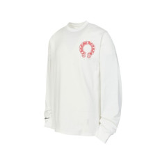 크롬하츠 남성 라운드 긴팔티 - Chrome Hearts Mens Round Tshirt - chc12225x