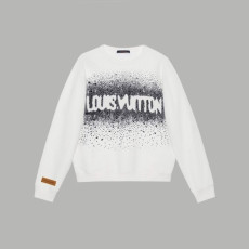 루이비통 남/녀 화이트 맨투맨 - Louis vuitton Unisex White Tshirts - lv1761x
