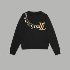 루이비통 남/녀 블랙 맨투맨 - Louis vuitton Unisex Black Tshirts - lv1769x