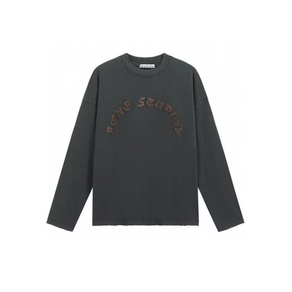 아크네 남성 라운드 긴팔티 - Acne Mens Round Tshirt - anc13168x