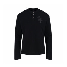 크롬하츠 남성 라운드 긴팔티 - Chrome Hearts Mens Round Tshirt - chc13373x