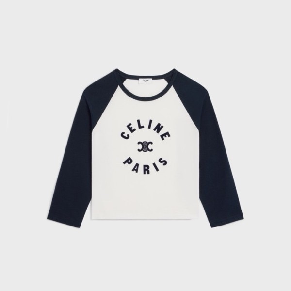 셀린느 여성 라운드 긴팔티 - Celine Womens Round Tshirts - cec2282x