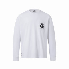 크롬하츠 남성 라운드 긴팔티 - Chrome Hearts Mens Round Tshirt - chc13878x