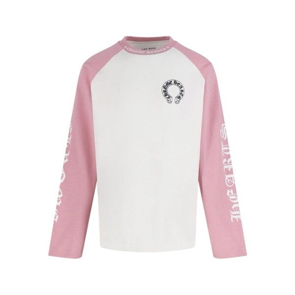 크롬하츠 남성 라운드 긴팔티 - Chrome Hearts Mens Round Tshirt - chc14705x