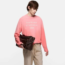 아크네 남/녀 프린트 스웨트 셔츠 - Acne Unisex Print Sweatshirt - anc16095x