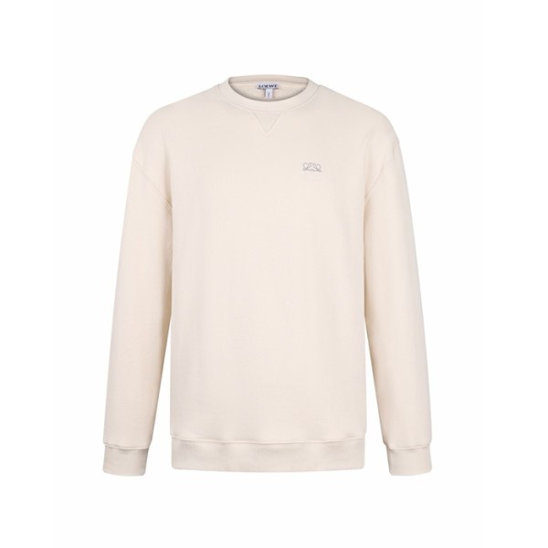 로에베 남성 라운드 긴팔티 - Loewe Mens Round Tshirt - loc16290x
