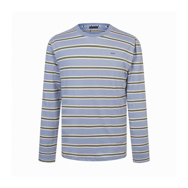 미우미우 남성 라운드 긴팔티 - Miumiu Mens Round Tshirt - mic16305x