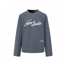 아크네 남성 라운드 긴팔티 - Acne Mens Round Tshirt - anc16355x