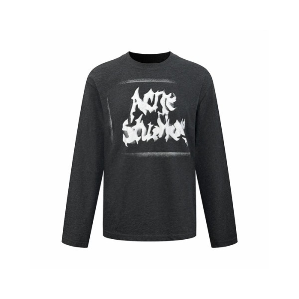 아크네 남성 라운드 긴팔티 - Acne Mens Round Tshirt - anc16373x