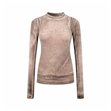 아크네 여성 라운드 긴팔티 - Acne Studios Womens Round Tshirt - anc16389x