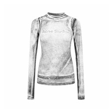 아크네 여성 라운드 긴팔티 - Acne Studios Womens Round Tshirt - anc16390x