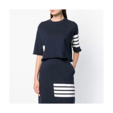 Thom Browne Womens Polo Tshirts - 톰브라운 여성 폴로 반팔티 - Tho1210x