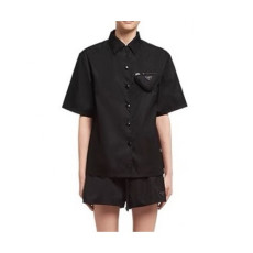 Prada Womens Basic Tshirts - 프라다 여성 베이직 폴로 반팔티 Pra2354x