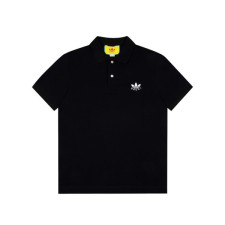 구찌 남/녀 블랙 폴로 반팔티 - Unisex Black Tshirts - guc04983x